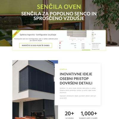 Senčila oven